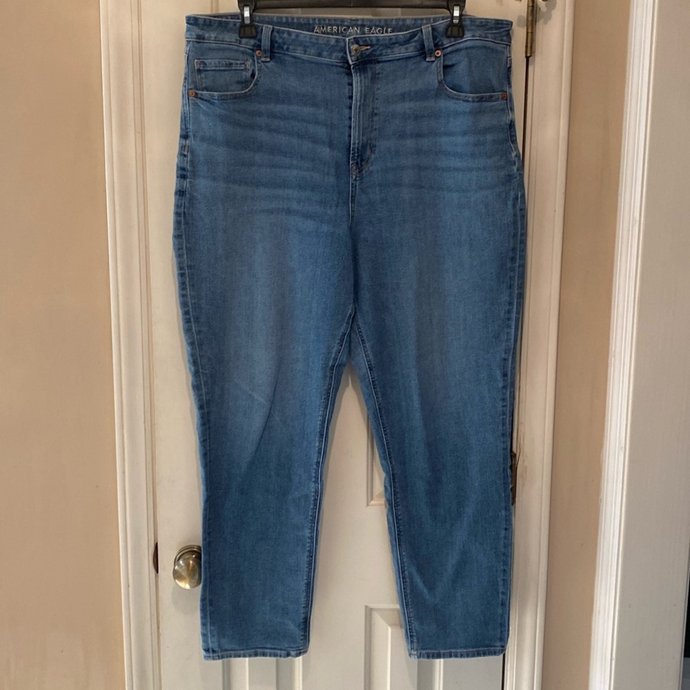 American Eagle Long Mom Jean